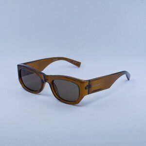 🕶️ New Saint Laurent SL713 003 Sunglasses - Brown Frame, Brown Lenses